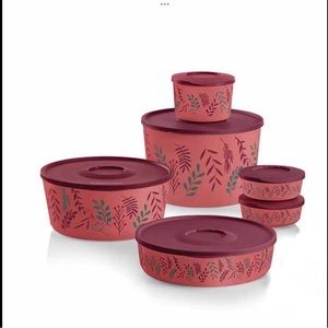 New Tupperware Autumn Harvest Serving Bowl Set